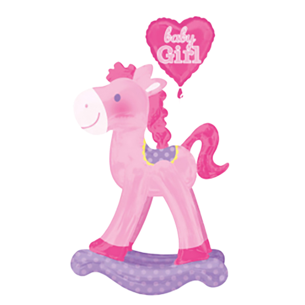Airwalker Rocking Horse Pink